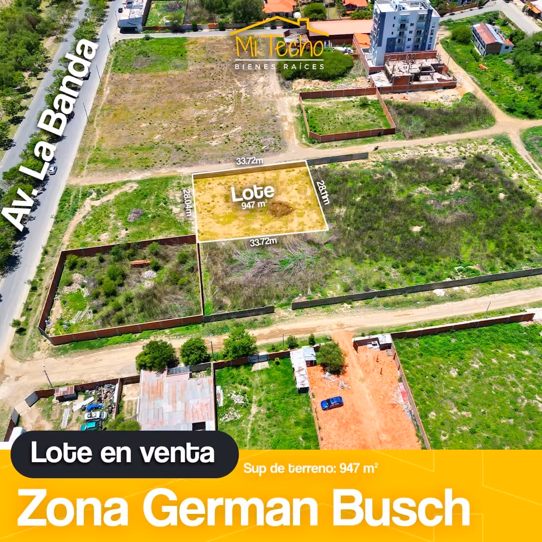 Lote en venta Av. l